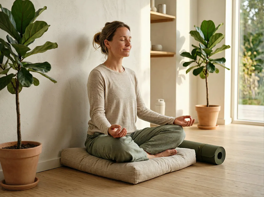Nach dem Yoga